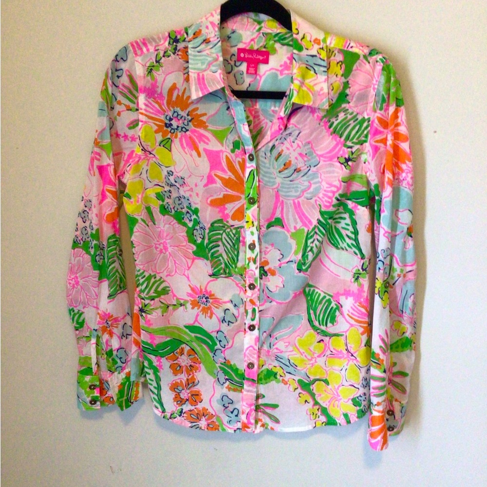 NWOT LILLY PULITZER FOR TARGET BLOUSE SIZE S